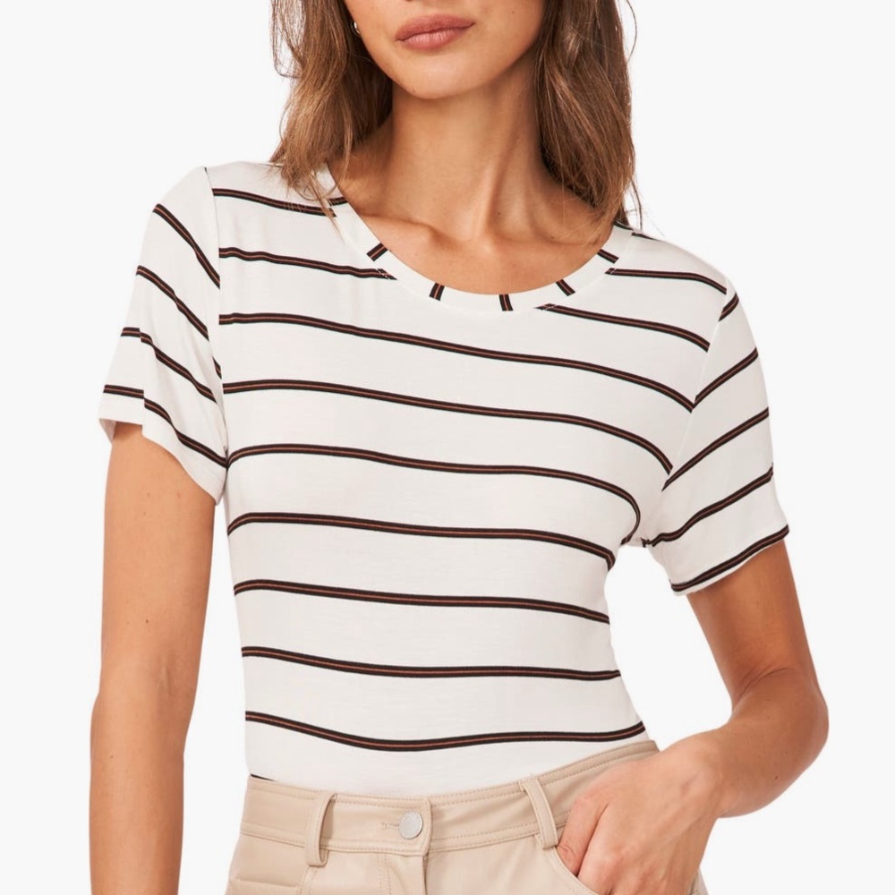 Halogen Striped tee shirt